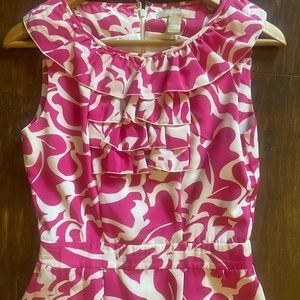New w/tags Banana Republic Sleveless printed dress